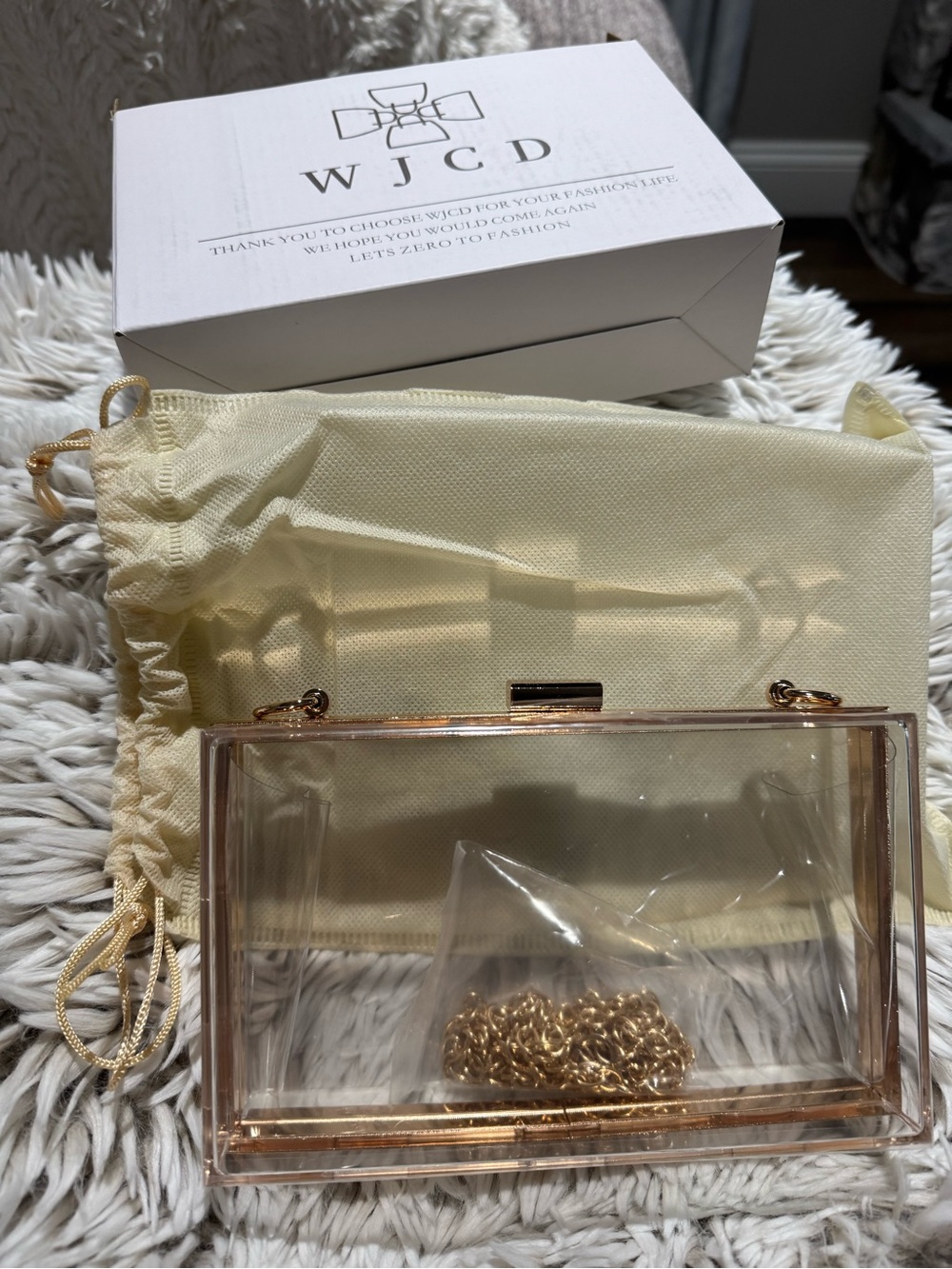 Clear purse (new) - Picture 6 of 6